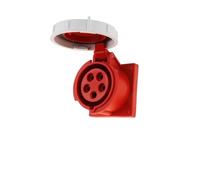 QAZXSEMUI Conectores eléctricos de Alta Resistencia con clasificación IP67, Enchufe y Industrial Resistente al Agua, 16A/32A - 3, 4, 5 núcleos, 1 ud(5 Core 32a Concealed)