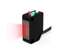 QAZXSEMUI Sensor E3Z-D61 NPN PNP 12-24 V CC Interruptor fotoeléctrico Cuadrado Distancia 30 cm con Soporte(10CM 3-wirePNP NO NC)