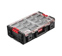 QBRICK - Maletín de herramientas vacío - Caja de herramientas con ruedas - Organizador de herramientas apilable, móvil - Carro de taller de plástico robusto - Sistema One 2.0 Cart - Compatible con las