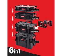Qbrick system caja de herramientas con ruedas 6 en 1 - 6 piezas z25259
