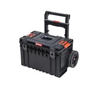 Qbrick System Caja De Herramientas Con Ruedas Organizador Móvil 641 x 485 x 660 mm Negro ONE Cart 2.0