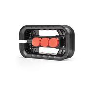Qbrick system enrollador de cables con regleta de enchufes custom cabl