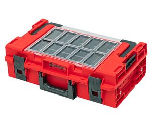 Qbrick System ONE 200 2.0 Expert RED ULTRA HD Maletín de herramientas a medida organizador modular 585 x 385 x 190 mm 15,4 l apilable IP66