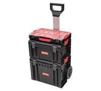 Qbrick System PRO Set 2 Juego de carros de herramientas + PRO Cart 2.0 + PRO Toolbox 2.0 + PRO Organiser 100 450 x 390 x 690 mm 52 l IP54