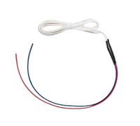 QCKNKMGG Cable electrónico, Cable Calefactor de Caucho de Silicona de 12 V | 0,5-8 m: Calefacción de superficie de junta fría de caucho de silicona de 12 V(3 meters)