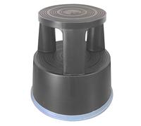 QCONNECT PLASTIC STEP STOOL DARK GREY