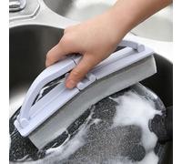 Qcwwy Cepillo de Esponja para Control de Agua, Mini Fregona de Escritorio Plegable Portátil, Fregadora de Cocina, Cepillo de Esponja para Control de Agua, Fregona de Autoexprimible de Mano, Ideal