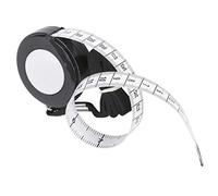 Qcwwy Cinta Métrica de Cuerpo Suave, 2 M, 6,6 Pies, Cinta Métrica Retráctil de Doble Cara con Escala de Centímetros y Pulgadas para Coser, Sastrería, Cintura, Brazos, Piernas, Medición