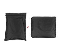 Qcwwy Cubierta Impermeable para Parrilla de Barbacoa, Tela Oxford para | Tela Oxford 210D, Disipación de Calor con Revestimiento Plateado, Protección Solar contra Rocío y Polvo, Tamaño de 58x77cm,