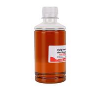 Qcwwy Diluyente de Pigmento de Aceite de Linaza de Secado Rápido de 250ML para Pintura Al óleo de Artista, Medio que Mejora la Transparencia del Brillo para el Trabajo de Estudio
