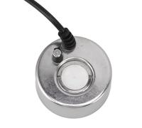 Qcwwy Generador de Niebla Ultrasónica, Humidificador Nebulizador de Aleación con Adaptador de Corriente CC de 12 V, Niebla Fina, Funcionamiento sin Calor, para Peceras, Estanques, Bebederos para