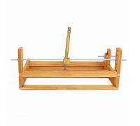 Qcwwy Herramienta para Abrir Botellas, Kit de Corte de Botellas de Bricolaje con Marco de Madera de Pino Macizo para Cortes Suaves y Precisos en de Copa de Vino, Cortador de de Vidrio, Cortador de