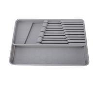 Qcwwy Portacuchillas Bolsas en Rollo Organizador de Cuchillos Expandible para Cajones Organizador de Cajones de Utensilios Inserto de Soporte para Bloques de Cuchillos Ahorro de Espacio para