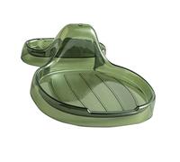 Qcwwy Soporte para Cucharas, Soporte para Ollas, Multifuncional para Espátula de Cocina, para Utensilios con Almohadilla de Goteo para Estufa, Organizador de Cocina, para Cucharas con Tapa (Verde