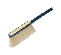 Qectial Cepillo de Limpieza Cepillo para Polvo Cepillo para Teclado Cepillo de Mano Cerdas Finitas Agarre Cómodo Material PP Adecuado para Ropa Sábanas Mueble, Azul, tal como se describe