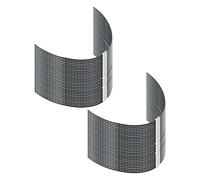 QENETY Bosch F016800431 - Línea de desbrozadora redonda de 3,5 mm x 37 cm, línea de repuesto para desbrozadora AFS 23 a 37 (60 unidades)