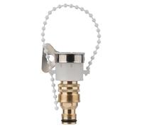 QEOQWQB Adaptador de conector rápido rosca 1/2 "3/4" Conectores manguera jardín Adaptadores grifo riego(Faucet connector,3/4'')