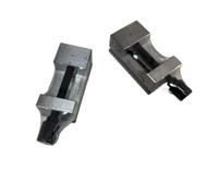 QGG33A 38A Mini tornillo de banco plano de precisión con ranura en V y boca cruzada pequeña(QGG33A)