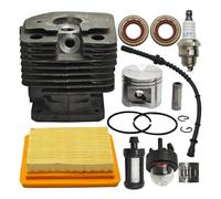 QHLNXSA For s-tihl FS450 FS 450 línea de filtro de combustible y aire sello de aceite Primer bombilla bujía cortadora de césped 4128 020 1211 Kit de pistón de cilindro de 42mm