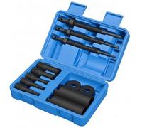 Qianly 12 Piezas Extractor Rodamientos Interiores Profesional Extractor Cojinetes Interiores Universal Juego Extractores con Estuche para Taller, Garaje
