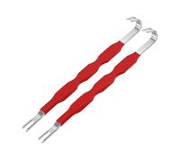 Qianly 2x Herramienta de Extracción de Separador de Conectores de Terminales Eléctricos Automotrices, Resistente