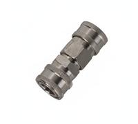 Qianly Adaptador de para Lavado de Autos Conector Reductor Accesorio Enchufe Rápido Transición 3/8 a 1/4 Resistente a Presión, Acoplador Rápido Hembra 3/8" A Hembra 3/8" Acero Inoxidable