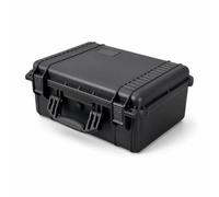 Qianly Caja Herramientas Plástico Resistente Caja Herramientas con Asa Portátil Maletín Rígido con Asa para Profesionales, Modelo 502-420x320x178mm Exterior, 380x270x158mm Interior