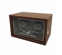 Qianly Caja Reloj con Luz LED Silencioso | Eléctrico, Organizador Relojes con Compartimentos, Ajustable, Expositor, para Oficina