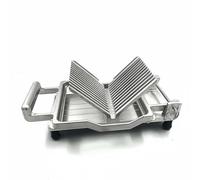 Qianly de Queso Rebanador Laminador Utensilio Manual con Hoja de Acero Inoxidable 304 y Diseño de Aluminio Instalación Simple y Uso Cómodo Adecuado para, 20mm, Máquina De Queso B 20mm