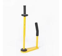 Qianly Dispensador Film Estirable Metálico Dispensador Film con Mango Acolchado Portátil Aplicador Película Estirable para Mudanzas