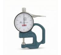 Qianly Medidor Espesor con Dial Analógico Medidor Espesor Portátil Calibrador Espesores para Inspectores, Profesionales, Taller, 0-10 30mm