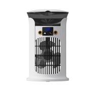 Qianly Mini Climatizador con Humidificador Evaporativo Climatizador Personal con Tanque Agua Silencioso Ventilador Humidificador para Escritorio