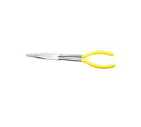 Qianly Pinza Larga Alcance Herramienta Extracción Cables Pinza Agarre Aislante Mango Antideslizante Diseño Ergonómico Acero Aislado Adecuado para Mecánicos, Derecho