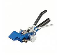 Qianly Pistola Sujeción Cables Acero Inoxidable Industrial Herramienta con Cortante Integrado Resistente Al Óxido Cortadora para Técnicos, Talleres