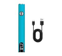 Qianly Soldering Iron Recargable USB Tipo Bolígrafo con Pantalla Digital Hecho en Aleación Ligera Temperatura Regulable para Soldadura Profesional Adecuado P, Azul
