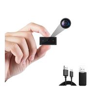 QIANMIAOKEJI Mini Camara espia Oculta - Cámara espia Portátil - Cámara doméstica vigilancia HD 1080P - Función de Visión Nocturna - Sensor de Gravedad - Detección de Movimiento - Grabación en Bucle