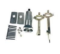 QiDAi Extractor de clavos universal para cerraduras, herramienta extractora de cilindros de bloqueo, juego profesional de cerrajería (A (4,2 mm)