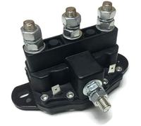 QIHRUIA Contactor de Cabrestante Eléctrico 12V Relé Electromagnético 24450BX 6660-110 Piezas de Repuesto