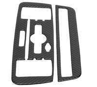 Qiilu Cubierta de Carbono para Aire Acondicionado de A Class B Class CLA GLA Cubierta del Panel de Control del Aire Acondicionado