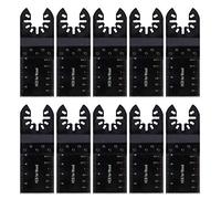 QIMEI-SHOP Hojas de Sierra Oscilante Multiherramienta Accesorios Cuchillas Multifunción Compatible con Dremel Fein Multimaster Bosch 10 Piezas