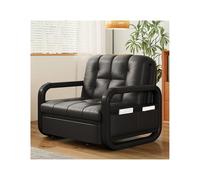 QINGGANG-0224 Sofá de salón Sofá Cama Individual Plegable telescópico de Doble Uso con cojín látex Sillón reclinable(Grande)