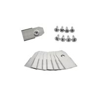QISLANCAQON Compatible con Cortacésped Robótico Husqvarna/Gardena/Yardforce | 30 piezas de cuchilla cortadora mejorada for cortacésped, pieza cortadora de repuesto