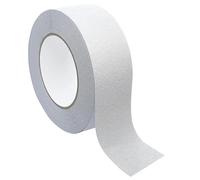 QitinDasen 10 M X 5 cm Transparente Cinta Antideslizante, Cinta de Seguridad Antideslizante Autoadhesiva, para Interior y Exterior (1 Rollo)