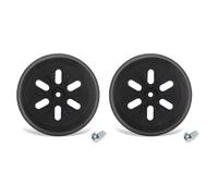 Qivine 2 Piezas Discos de Lijadora Orbital de 150mm, Disco de Lija para Madera Abrasivos con Hook y Loop, Plato de Lija para Amoladora Excéntrica Compatible con GEX 150, GEX 150 AB (2)