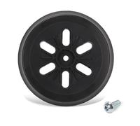 Qivine 2 Piezas Discos de Lijadora Orbital de 150mm, Disco de Lija para Madera Abrasivos con Hook y Loop, Plato de Lija para Amoladora Excéntrica Compatible con GEX 150, GEX 150 AB (1)