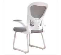 QKBMFK Silla De Oficina Transpirable Sin Ruedas B | Con Reposabrazos Ajustables, Ergonómica, Gaming, Para Salas De Conferencias Y Formación