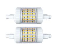 QLEE Bombilla LED Regulable 12w R7s 78 Mm Luz Diurna 150w Equivalente 3.1 "T3 R7s De Doble Extremo Luz De InundacióN Leer Trabajando LáMpara De Pie DayLight 2PCS