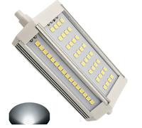 QLEE LED R7S 118mm 30W Regulable Bulbo 6000k blanco frío AC 220V 3000LM Doble Punta Tipo J LED Luz De InundacióN Luz De Pie Del Piso Reemplazo Para Bombilla R7S 300w 1PACK