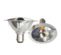 QLEE Luz reflectora LED Ar70 de 3 W CA CC 12 V Ba15d Base 4000 K Foco blanco natural equivalente a 25 W Bombillas para interiores y exteriores, hogar, oficina, comercial, luz de pista de haz de 24°, 2