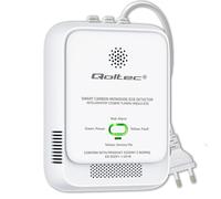 Qoltec 52576 sensor de monóxido de carbono - detector de co - alarma